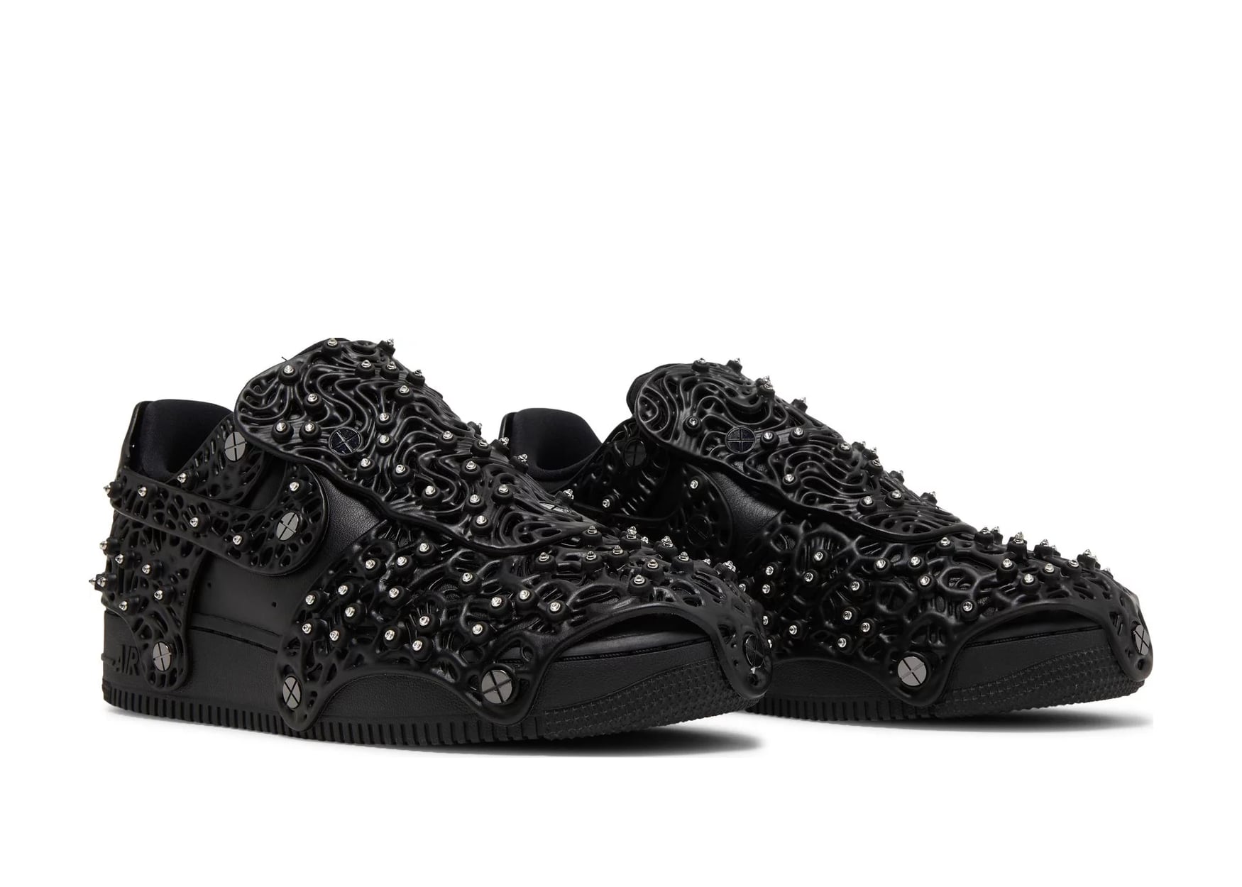 Air Force 1 Low Swarovski Retroreflective Crystals Black (W)