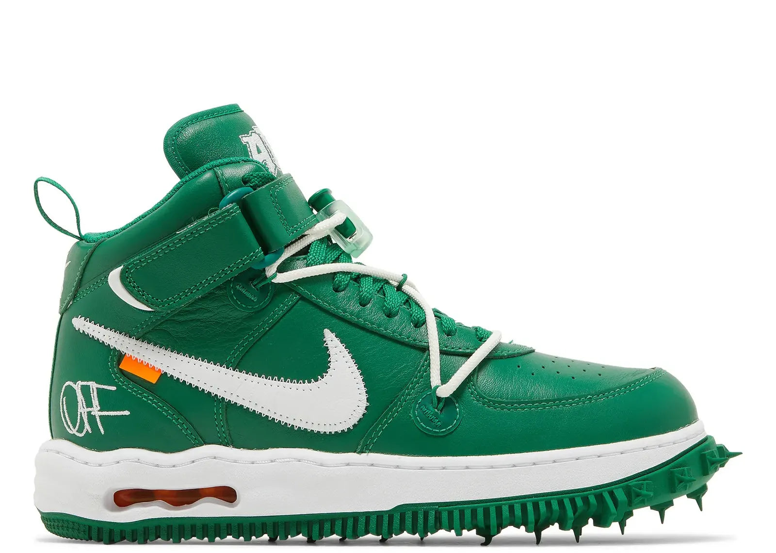 Air Force 1 Mid Off-White Pine Green