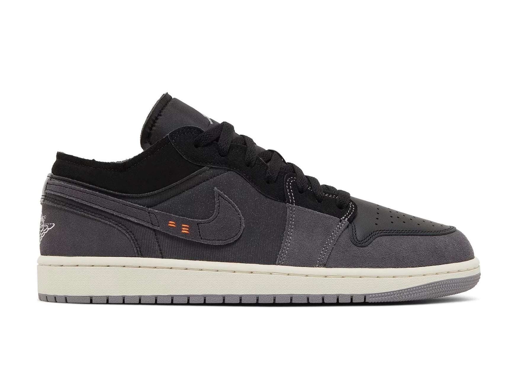 Air Jordan 1 Low Craft Inside Out Black