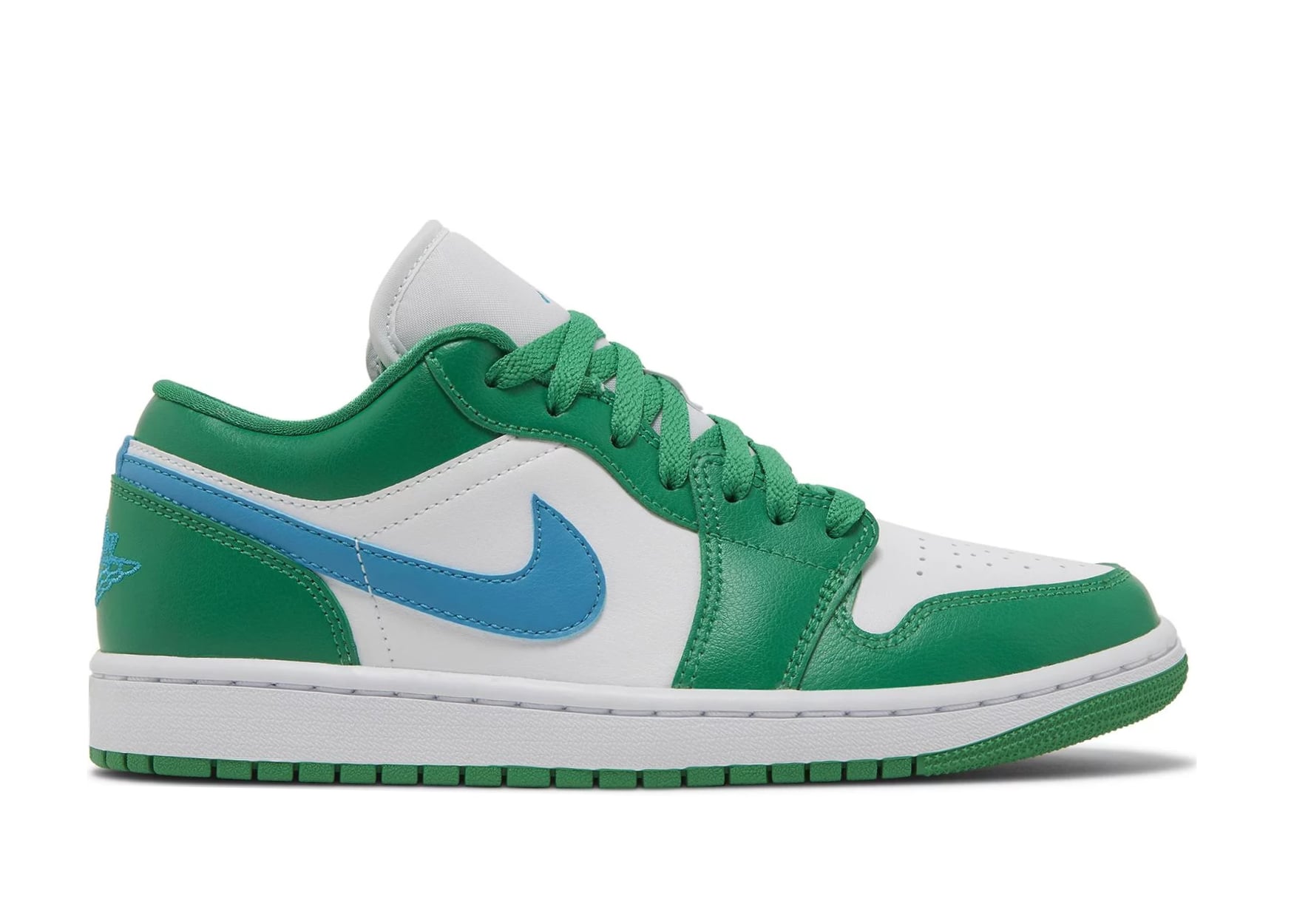 Air Jordan 1 Low Lucky Green Aquatone (W)