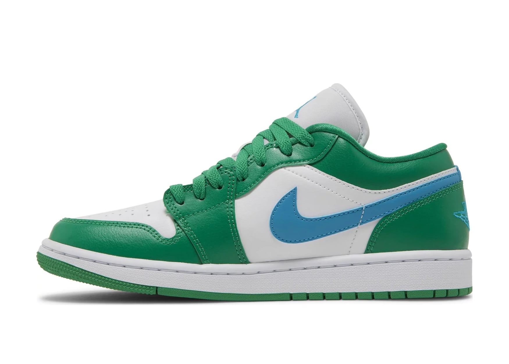 Air Jordan 1 Low Lucky Green Aquatone (W)