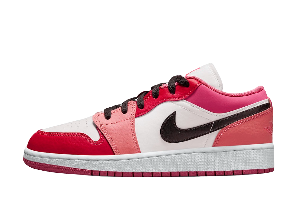 Air Jordan 1 Low Pink Red (GS)