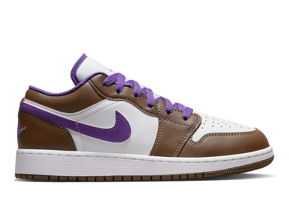 Air Jordan 1 Low Purple Mocha (GS)