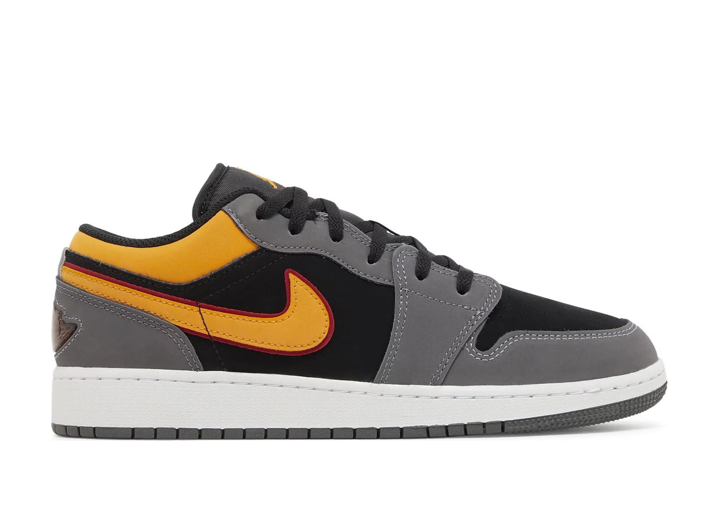 Air Jordan 1 Low SE Light Graphite Vivid Orange (GS)