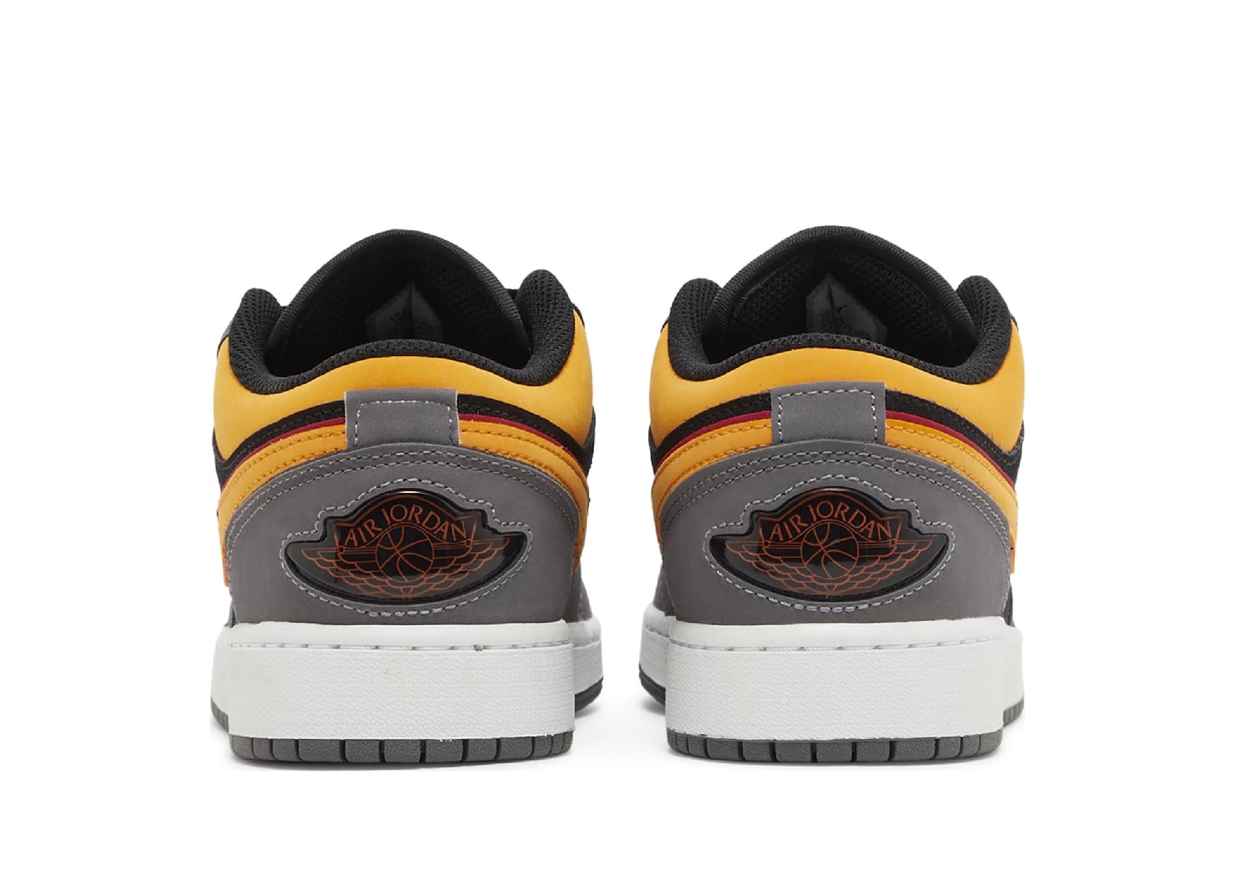 Air Jordan 1 Low SE Light Graphite Vivid Orange (GS)