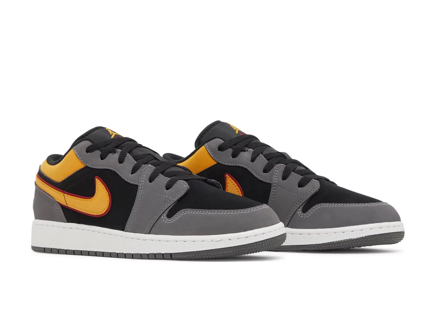 Air Jordan 1 Low SE Light Graphite Vivid Orange (GS)