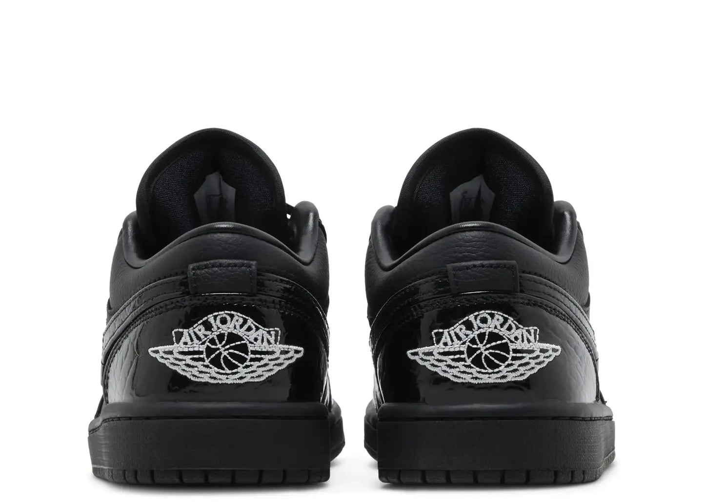 Air Jordan 1 Low SE Patent Elephant Black (W)