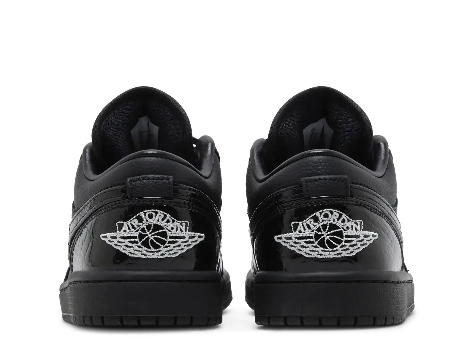 Air Jordan 1 Low SE Patent Elephant Black (W)