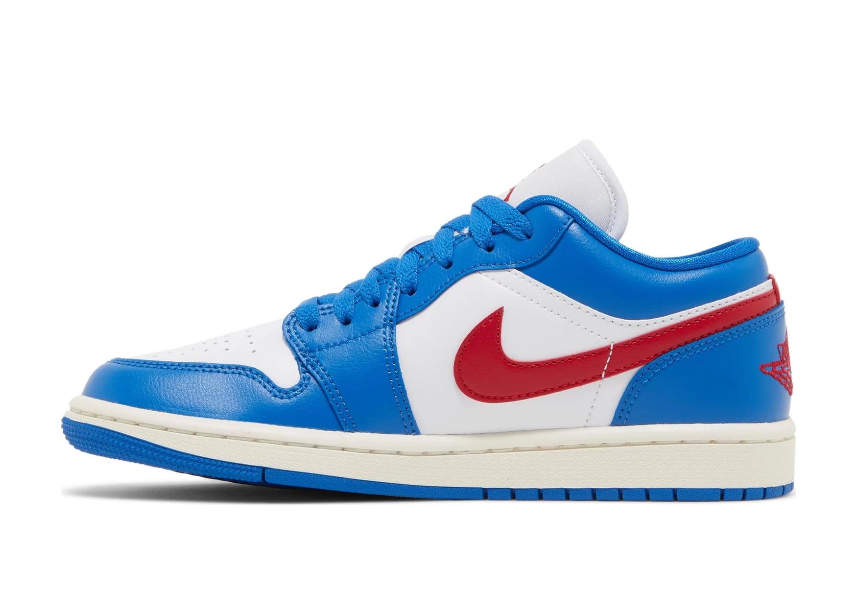 Air Jordan 1 Low Sport Blue Gym Red (W)