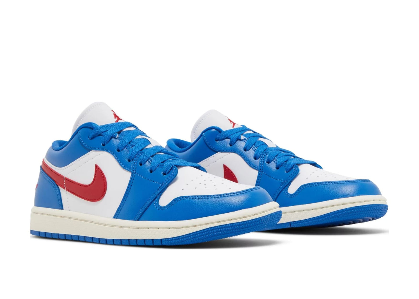 Air Jordan 1 Low Sport Blue Gym Red (W)
