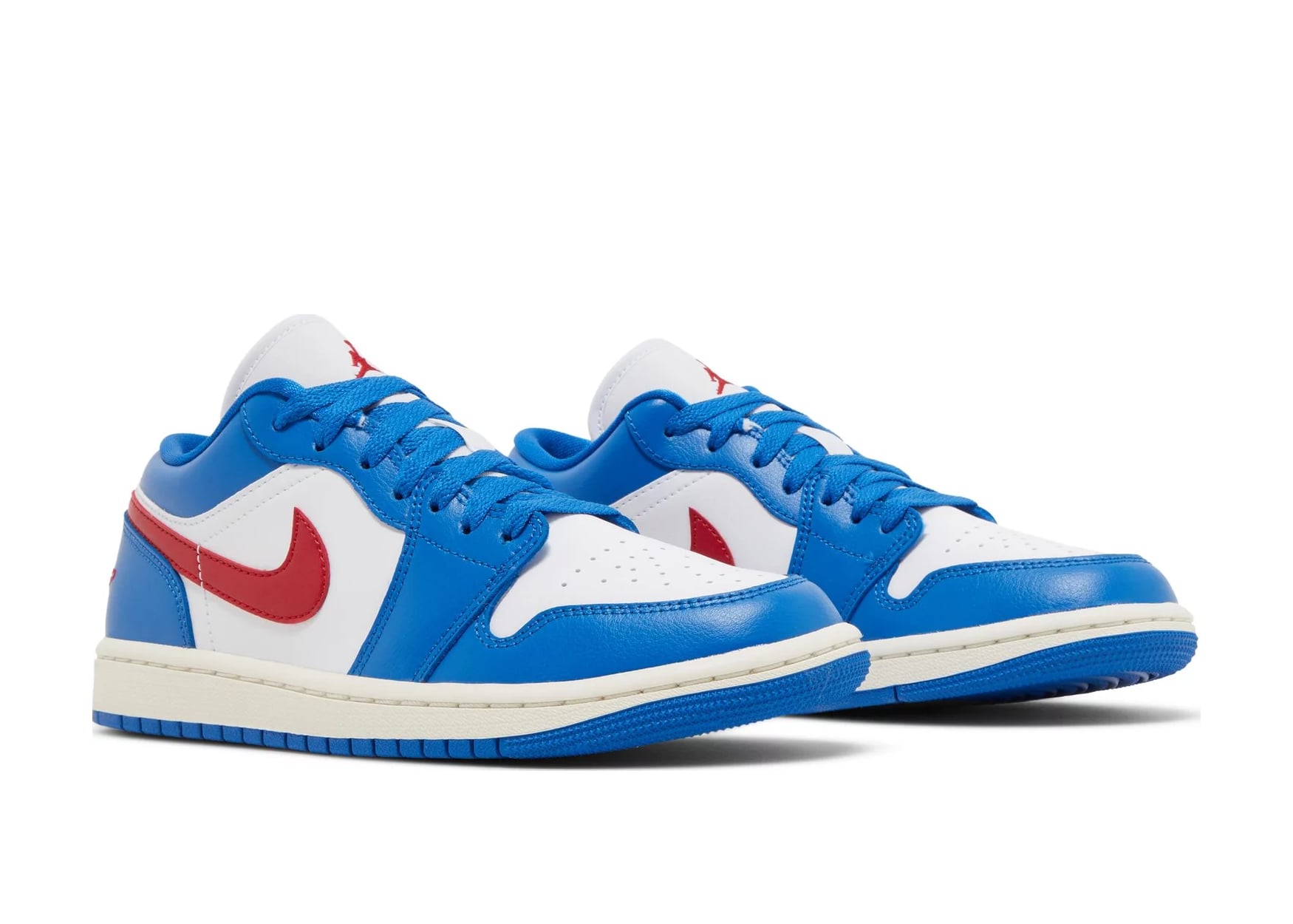 Air Jordan 1 Low Sport Blue Gym Red (W)