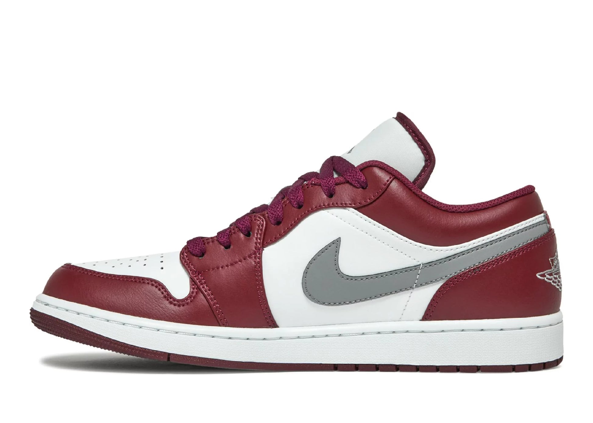 Air Jordan 1 Low White Bordeaux