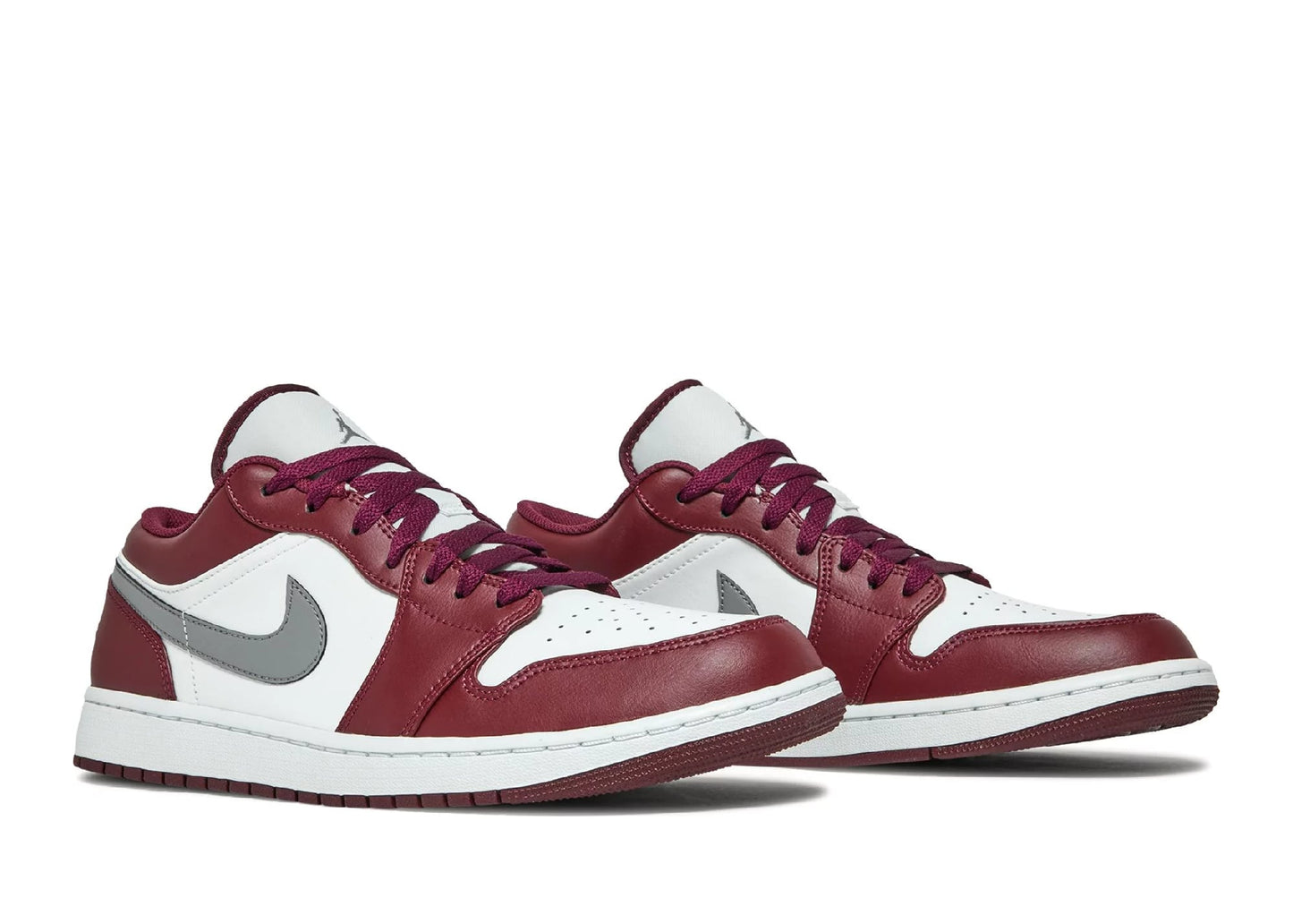 Air Jordan 1 Low White Bordeaux
