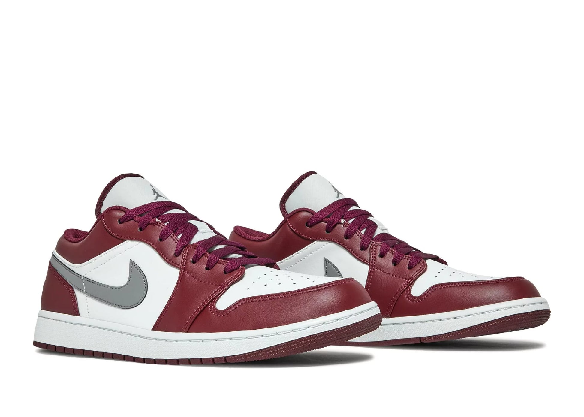 Air Jordan 1 Low White Bordeaux