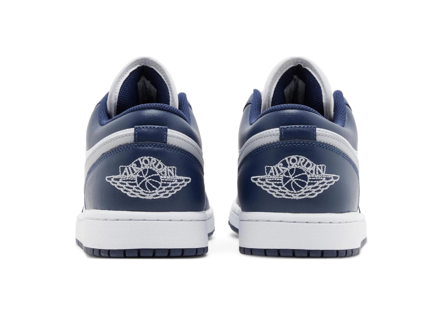 Air Jordan 1 Low Wolf Grey Midnight Navy