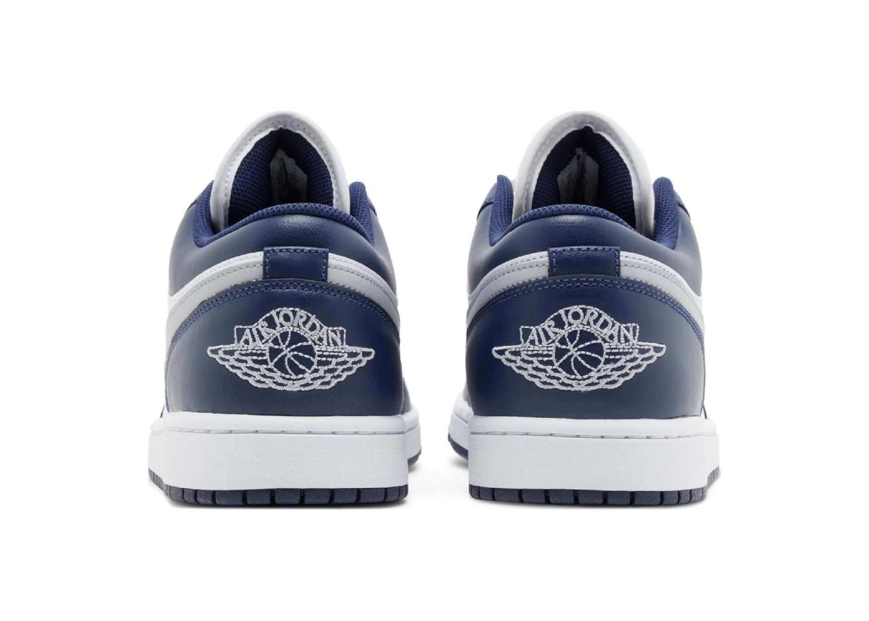 Air Jordan 1 Low Wolf Grey Midnight Navy