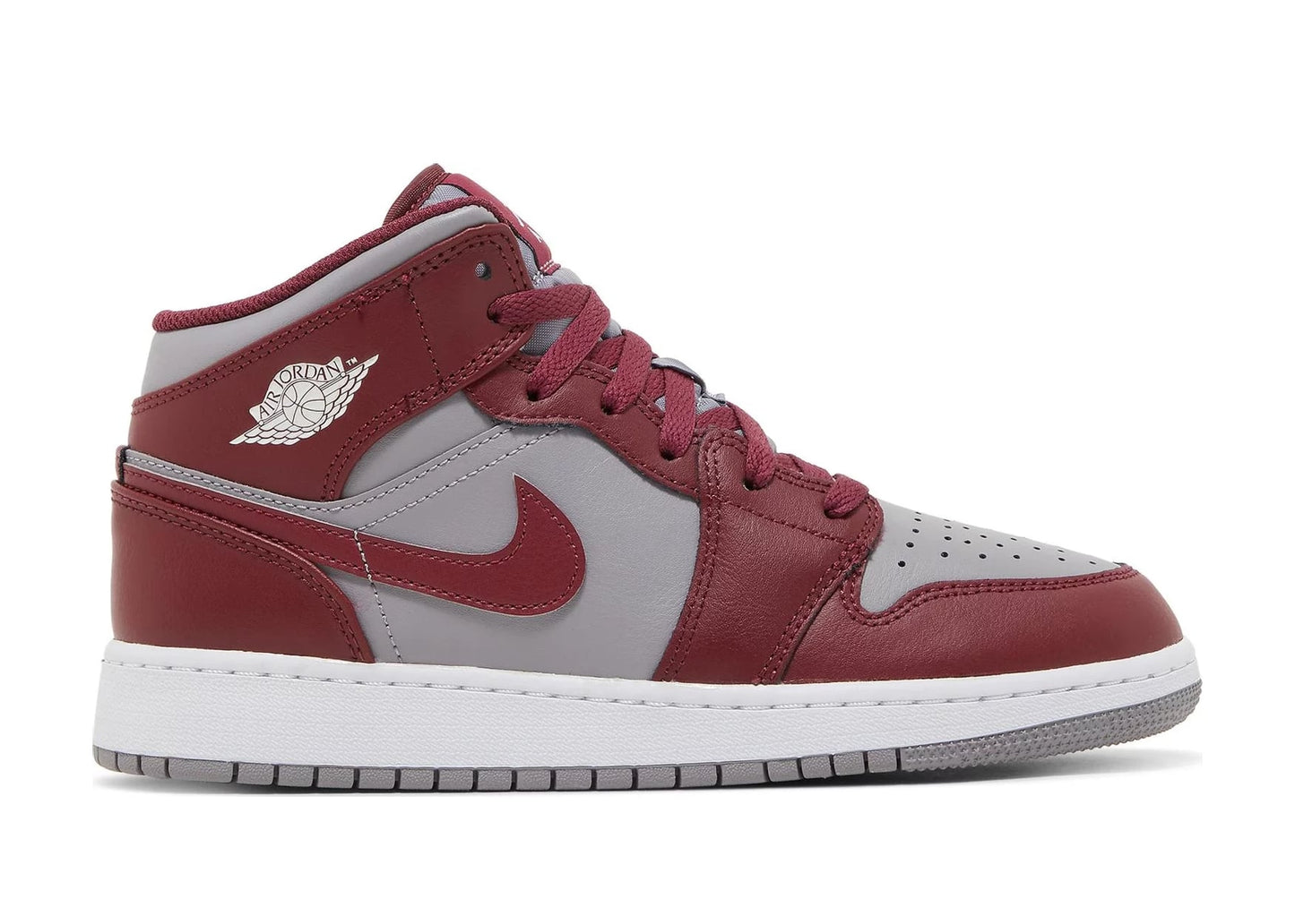 Air Jordan 1 Mid Cherrywood Red (GS)