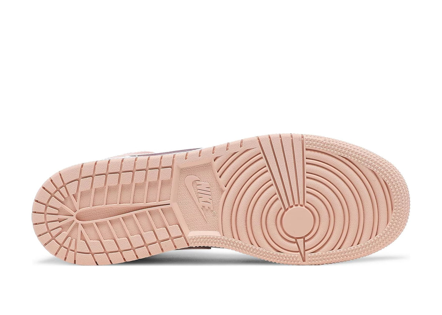 Air Jordan 1 Mid Crimson Tint Toe (GS)