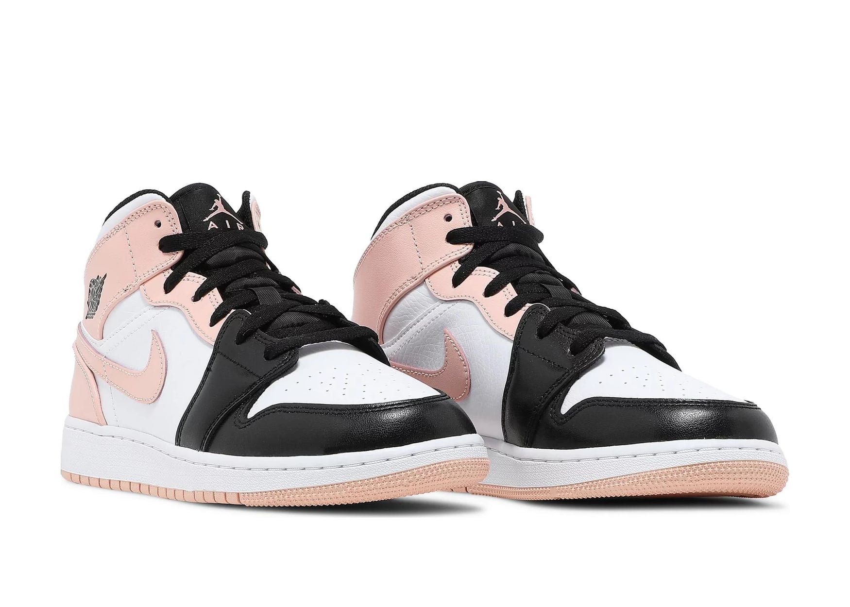 Air Jordan 1 Mid Crimson Tint Toe (GS)
