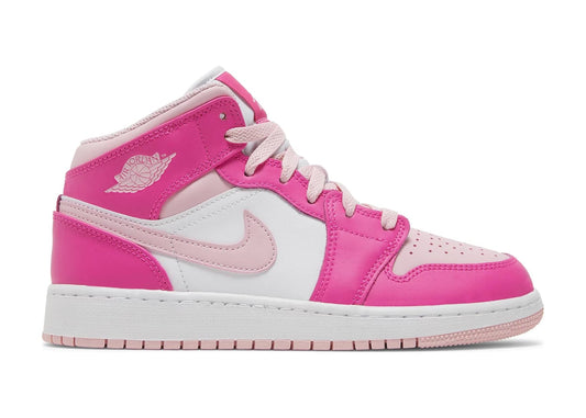 Air Jordan 1 Mid Fierce Pink (GS)