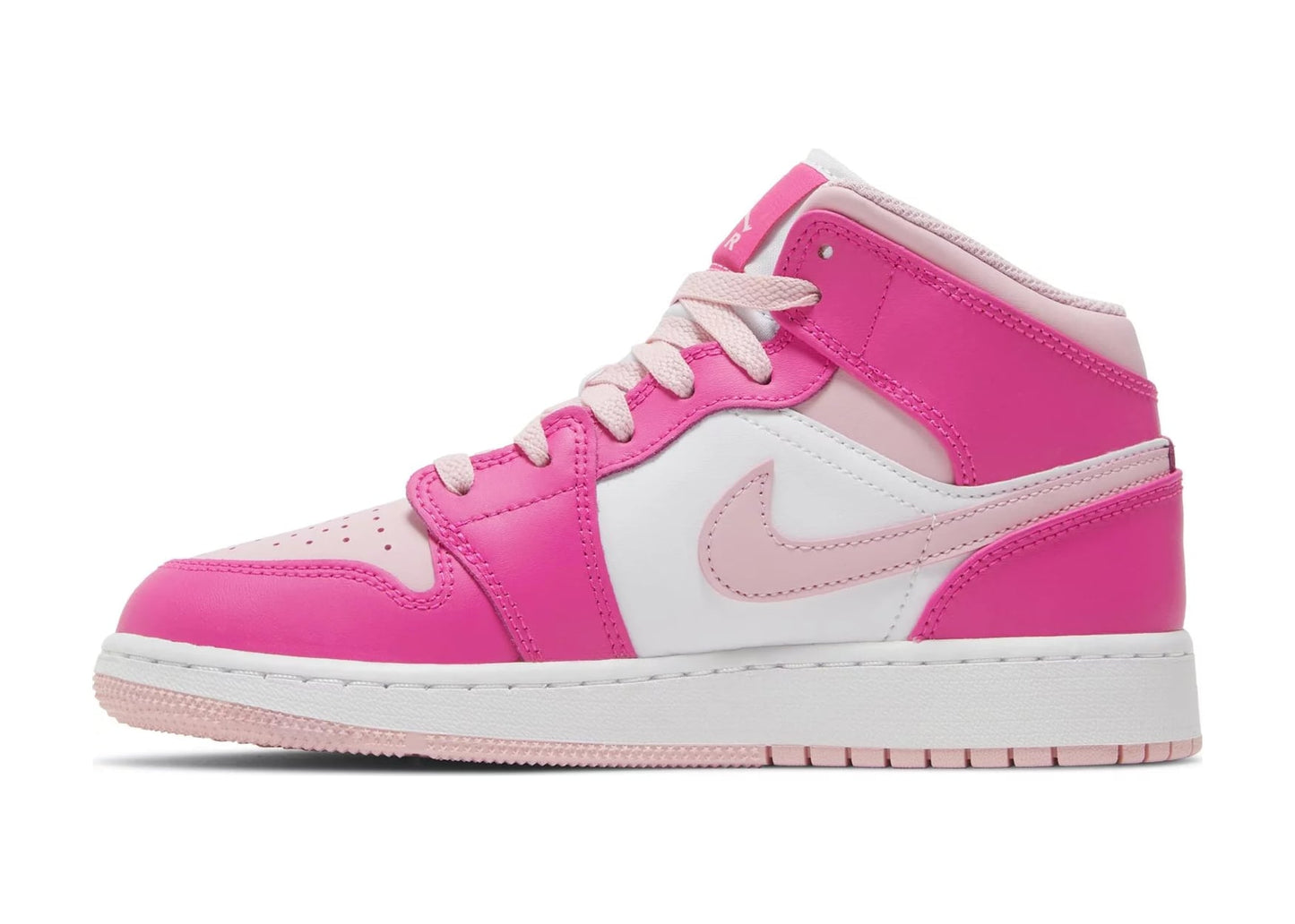 Air Jordan 1 Mid Fierce Pink (GS)