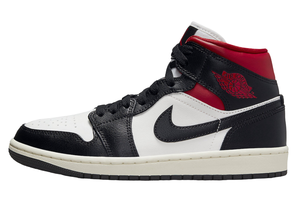 Air Jordan 1 Mid Gym Red Panda (W)