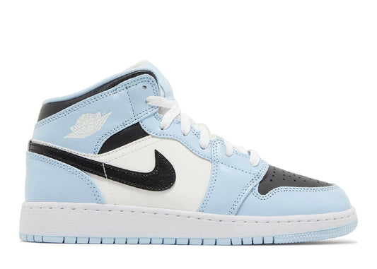Air Jordan 1 Mid Ice Blue (GS)