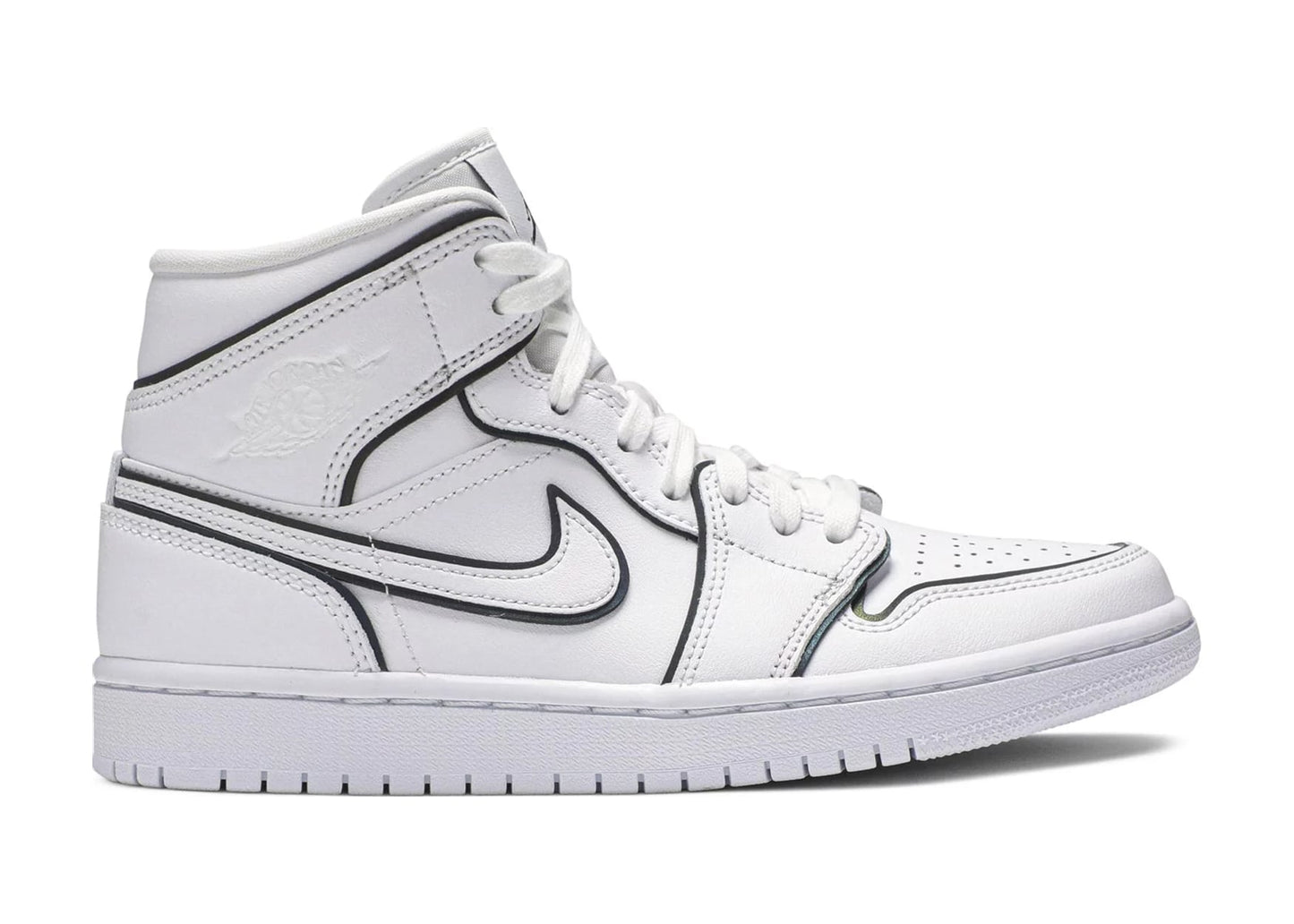 Air Jordan 1 Mid Iridescent Reflective White (W)