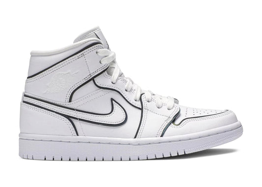 Air Jordan 1 Mid Iridescent Reflective White (W)