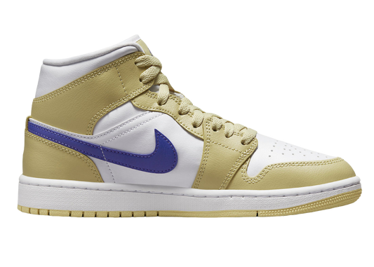 Air Jordan 1 Mid Lemon Wash Lapis (W)