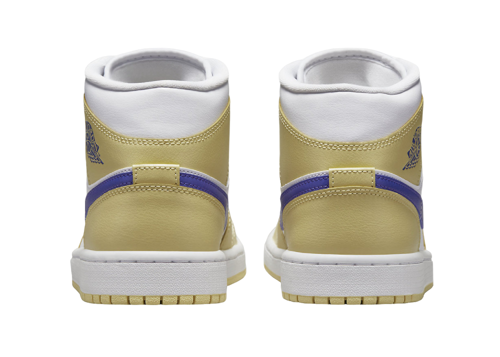 Air Jordan 1 Mid Lemon Wash Lapis (W)
