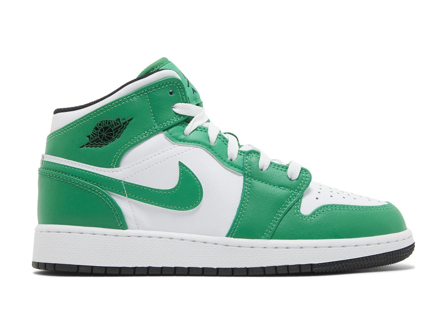 Air Jordan 1 Mid Lucky Green (GS)