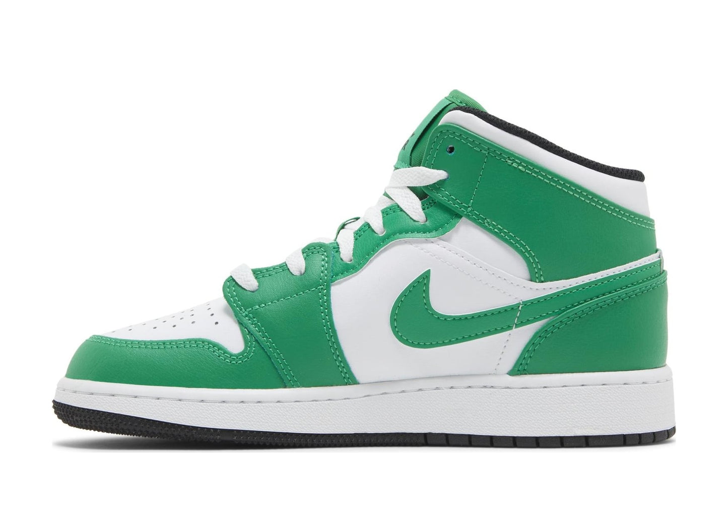 Air Jordan 1 Mid Lucky Green (GS)
