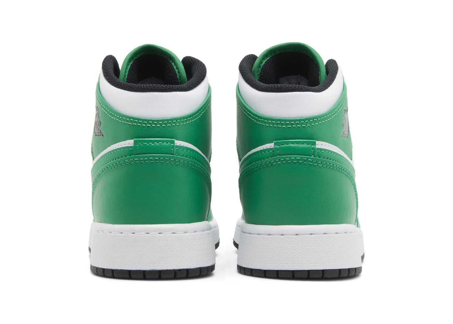 Air Jordan 1 Mid Lucky Green (GS)