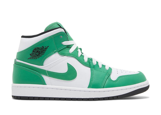 Air Jordan 1 Mid Lucky Green