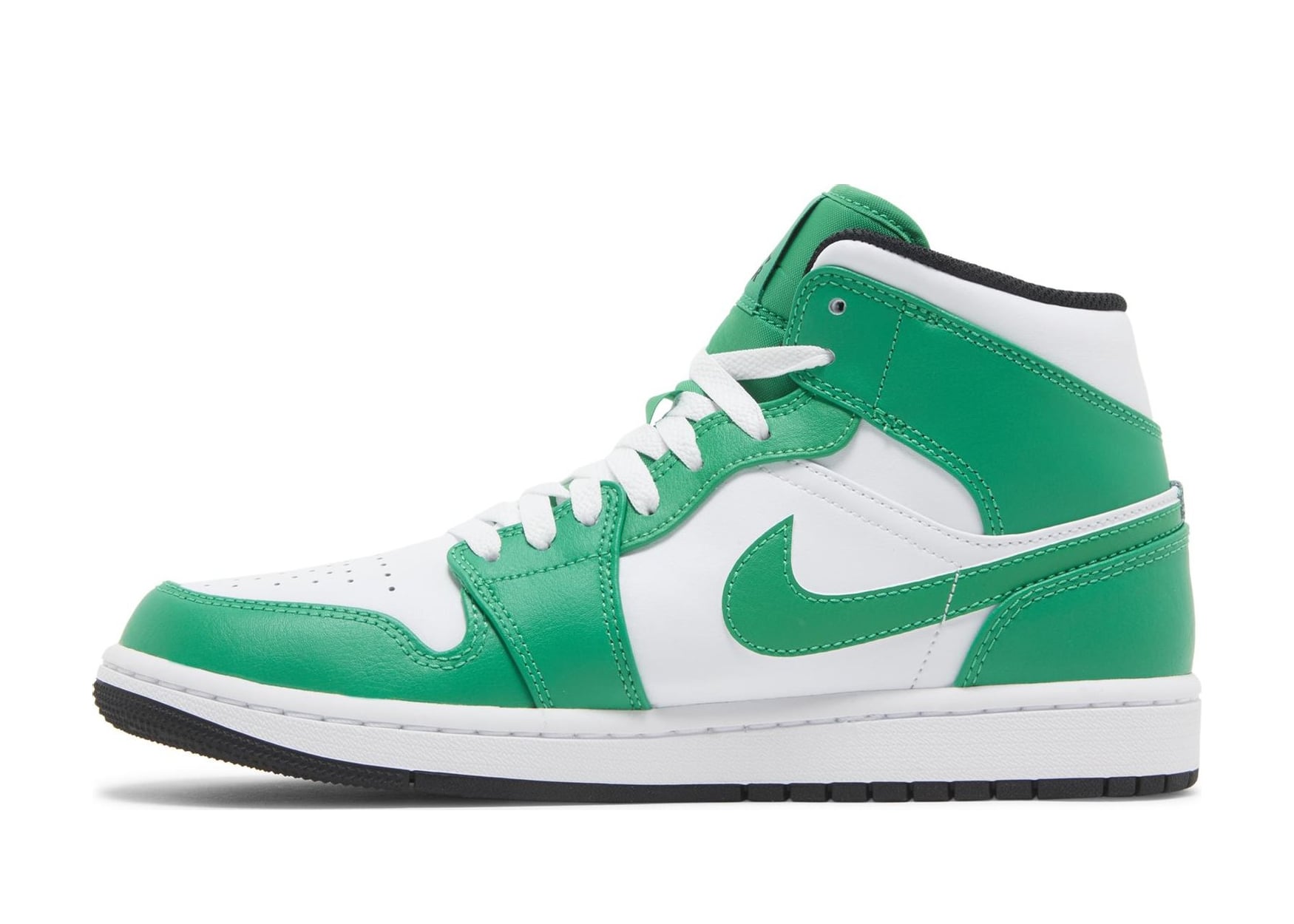 Air Jordan 1 Mid Lucky Green