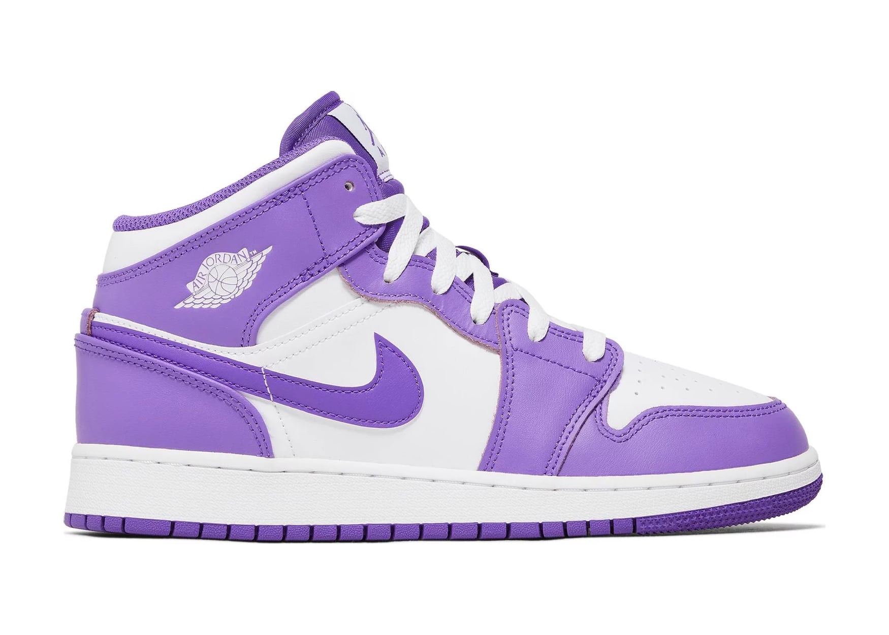 Air Jordan 1 Mid Purple Venom (GS)