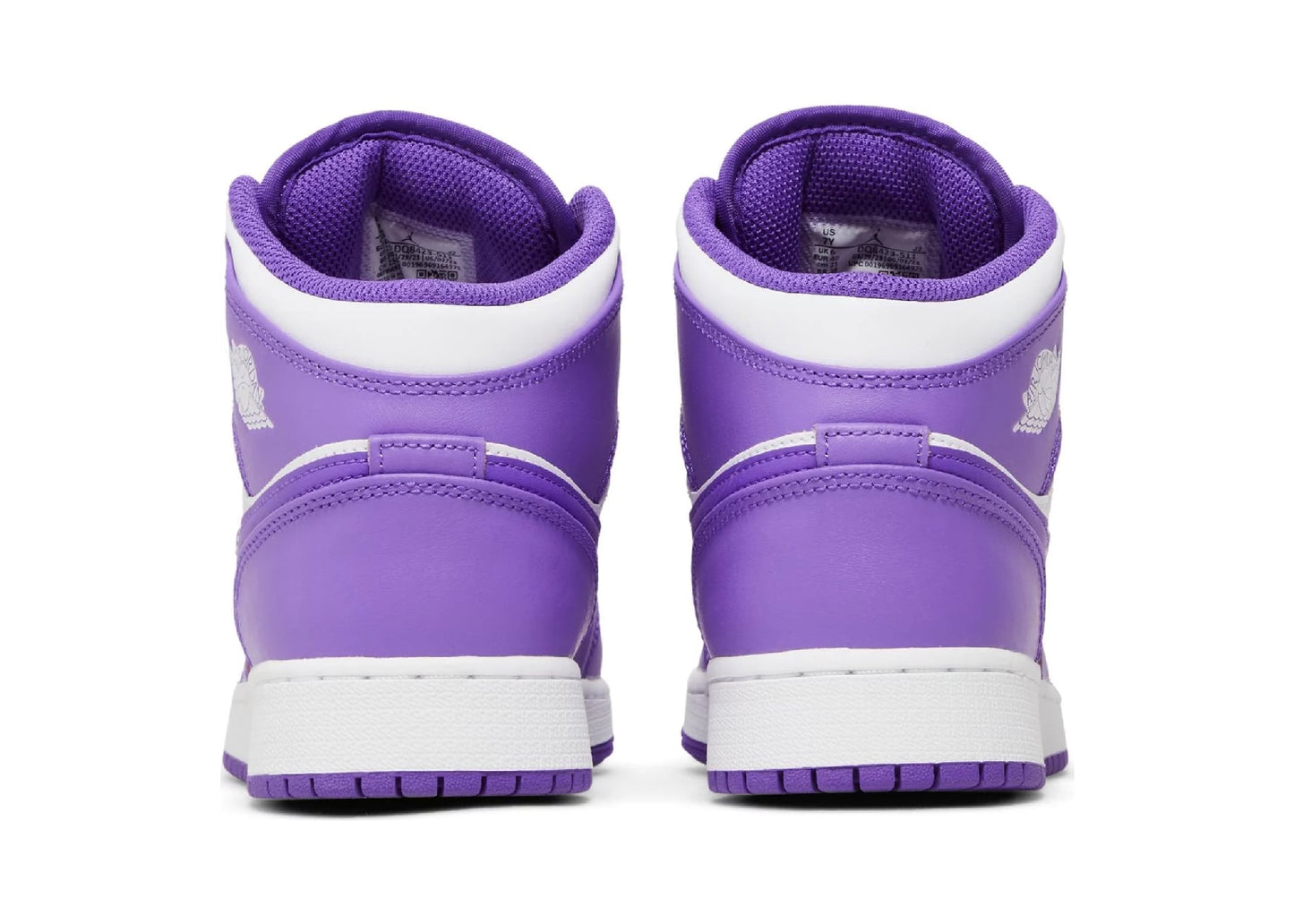 Air Jordan 1 Mid Purple Venom (GS)