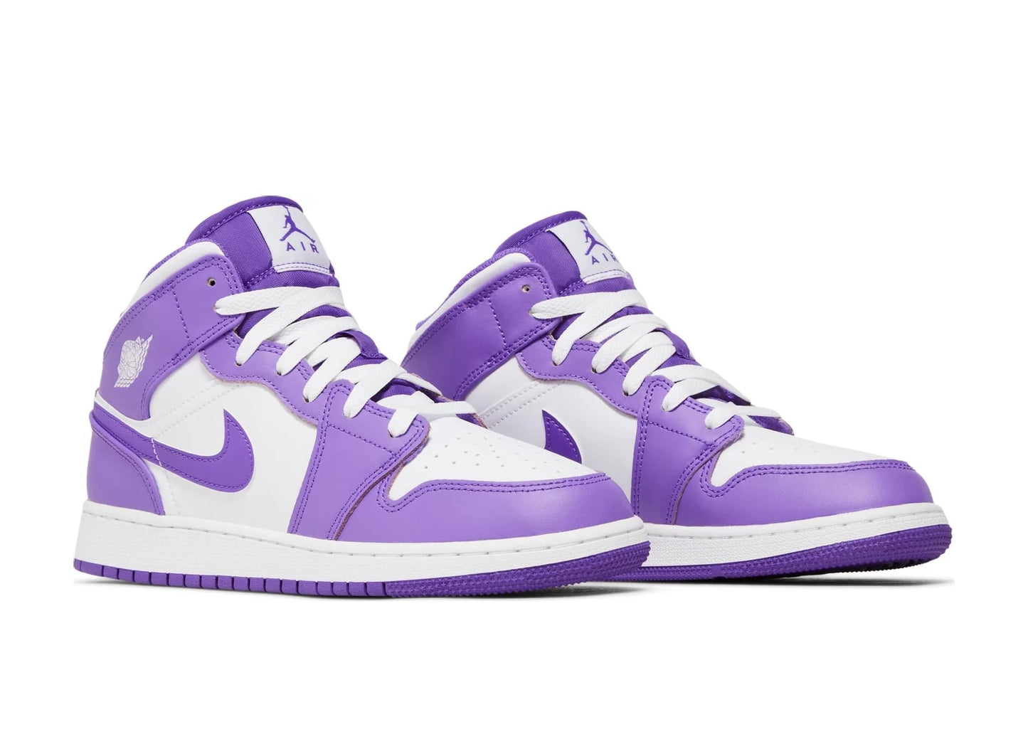 Air Jordan 1 Mid Purple Venom (GS)