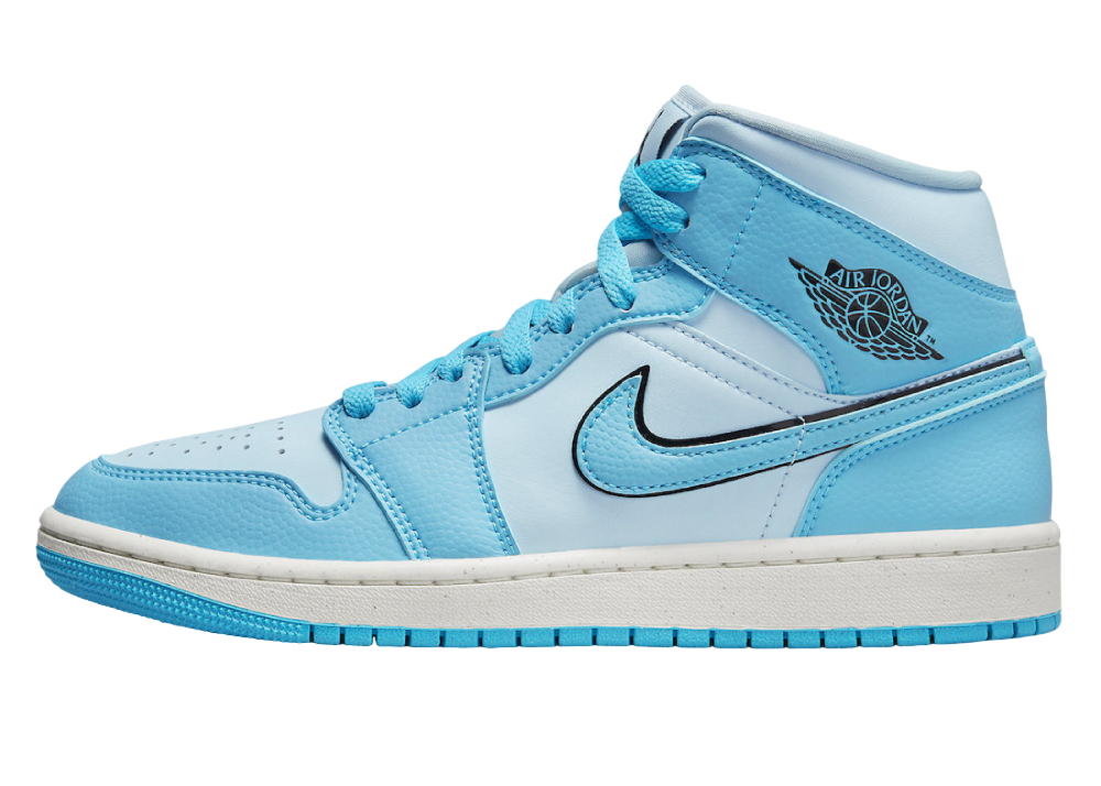 Air Jordan 1 Mid SE Ice Blue (W)
