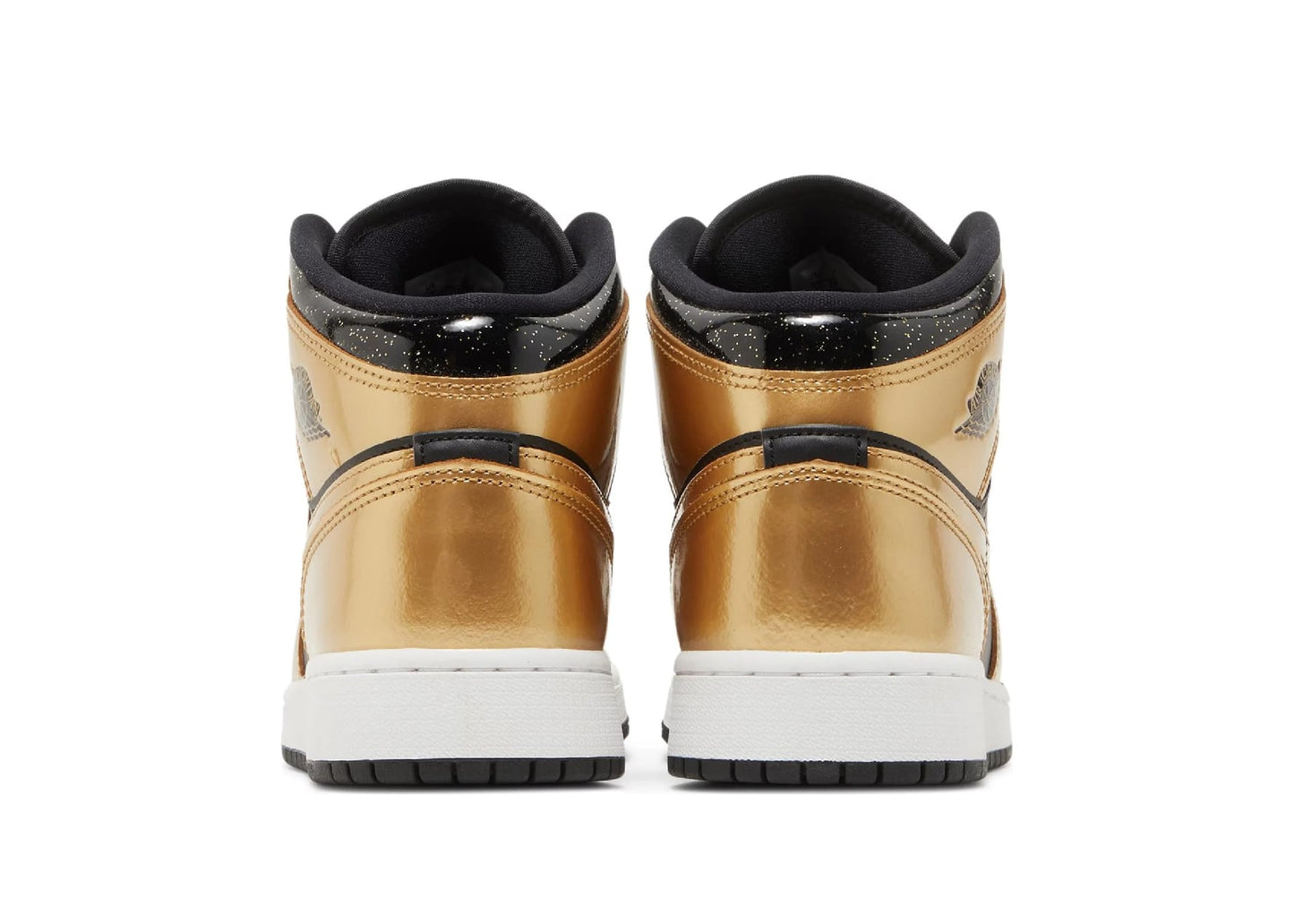 Air Jordan 1 Mid SE Metallic Gold Black (GS)