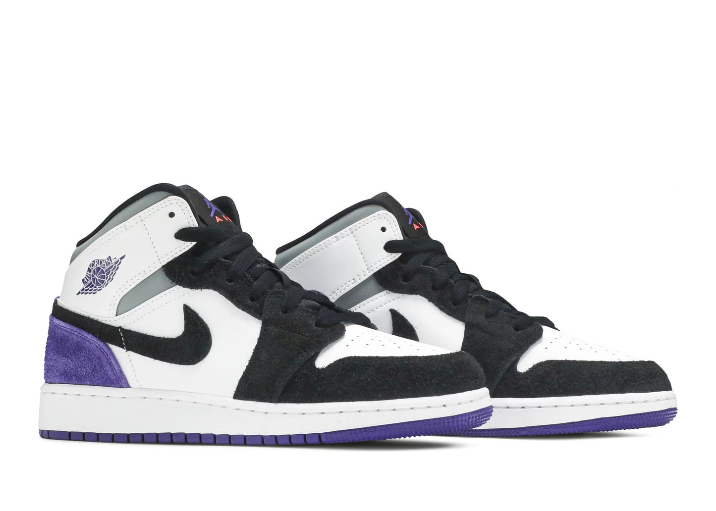 Air Jordan 1 Mid SE Purple (GS)
