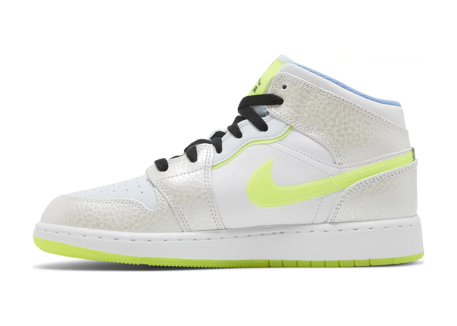 Air Jordan 1 Mid SE Warped Swoosh (GS)