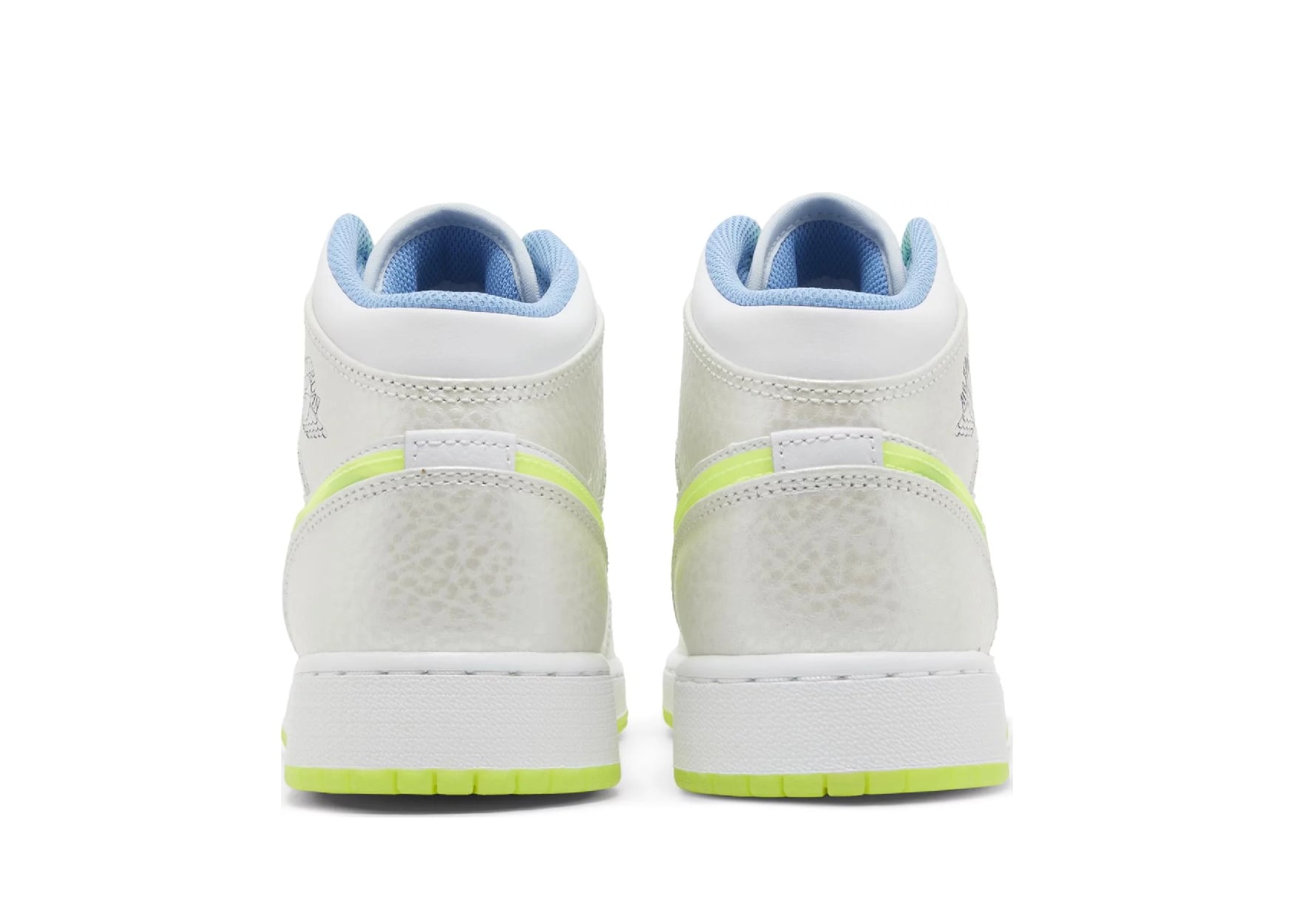 Air Jordan 1 Mid SE Warped Swoosh (GS)