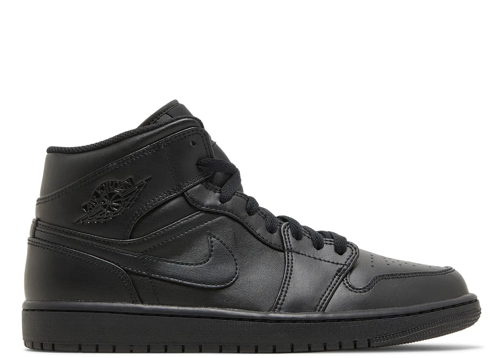Air Jordan 1 Mid Triple Black