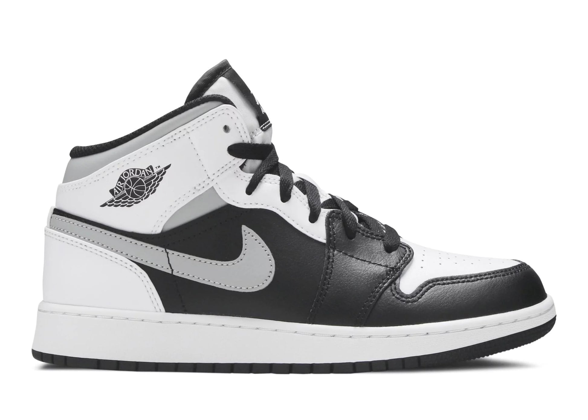 Air Jordan 1 Mid White Shadow (GS)