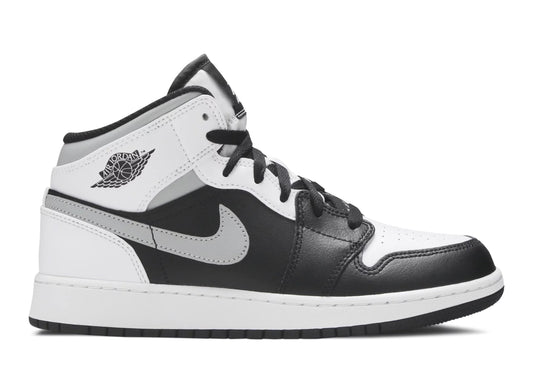 Air Jordan 1 Mid White Shadow (GS)
