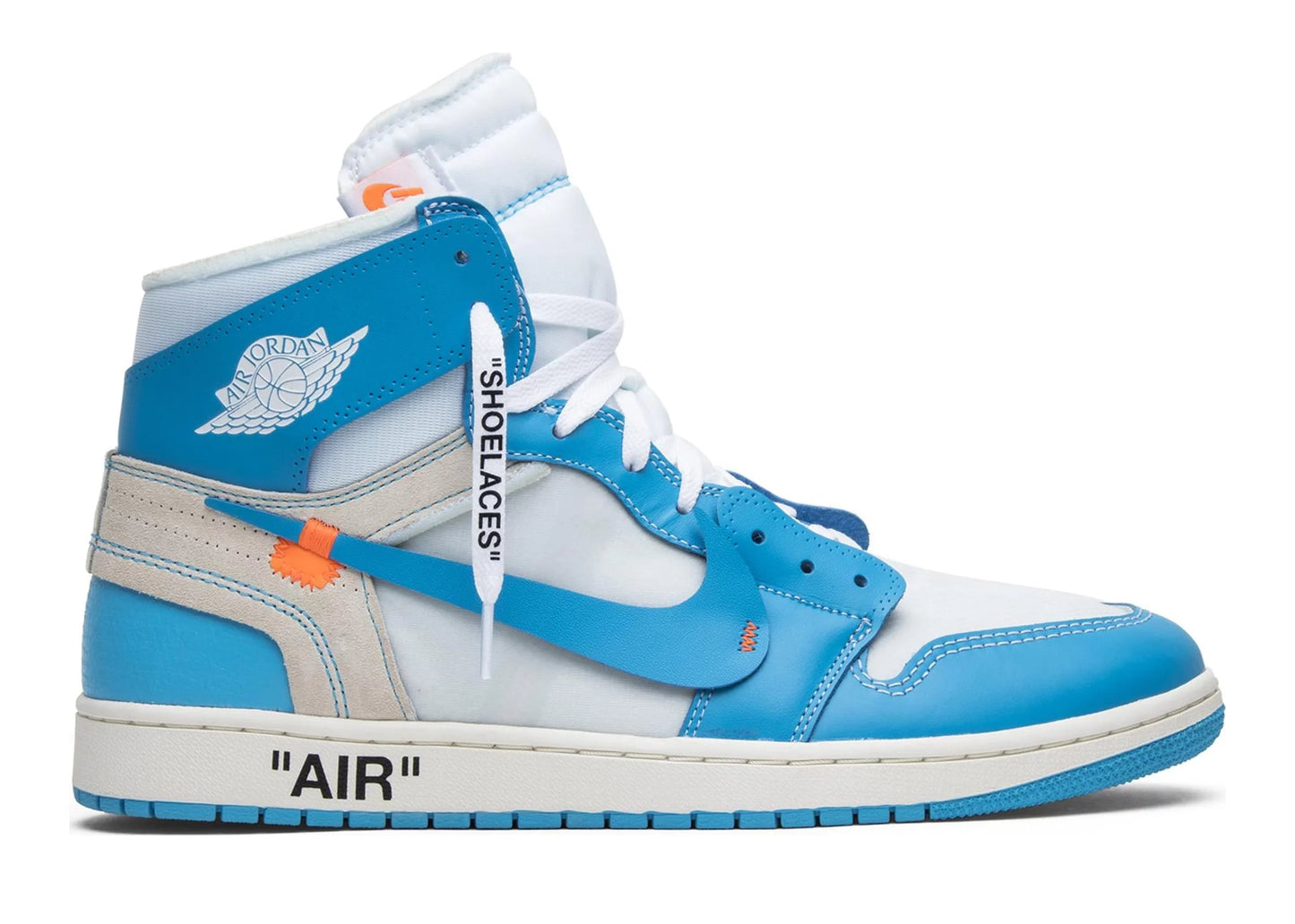 Air Jordan 1 Retro High Off-White University Blue