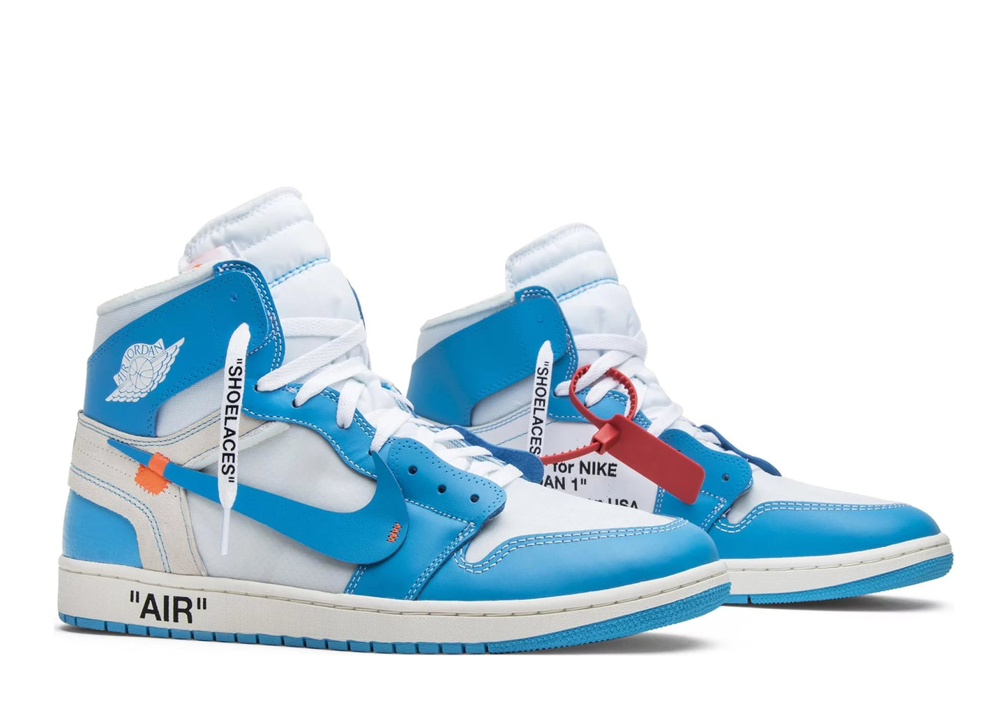 Air Jordan 1 Retro High Off-White University Blue