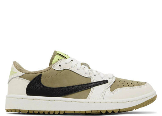 Air Jordan 1 Retro Low Golf Travis Scott Neutral Olive